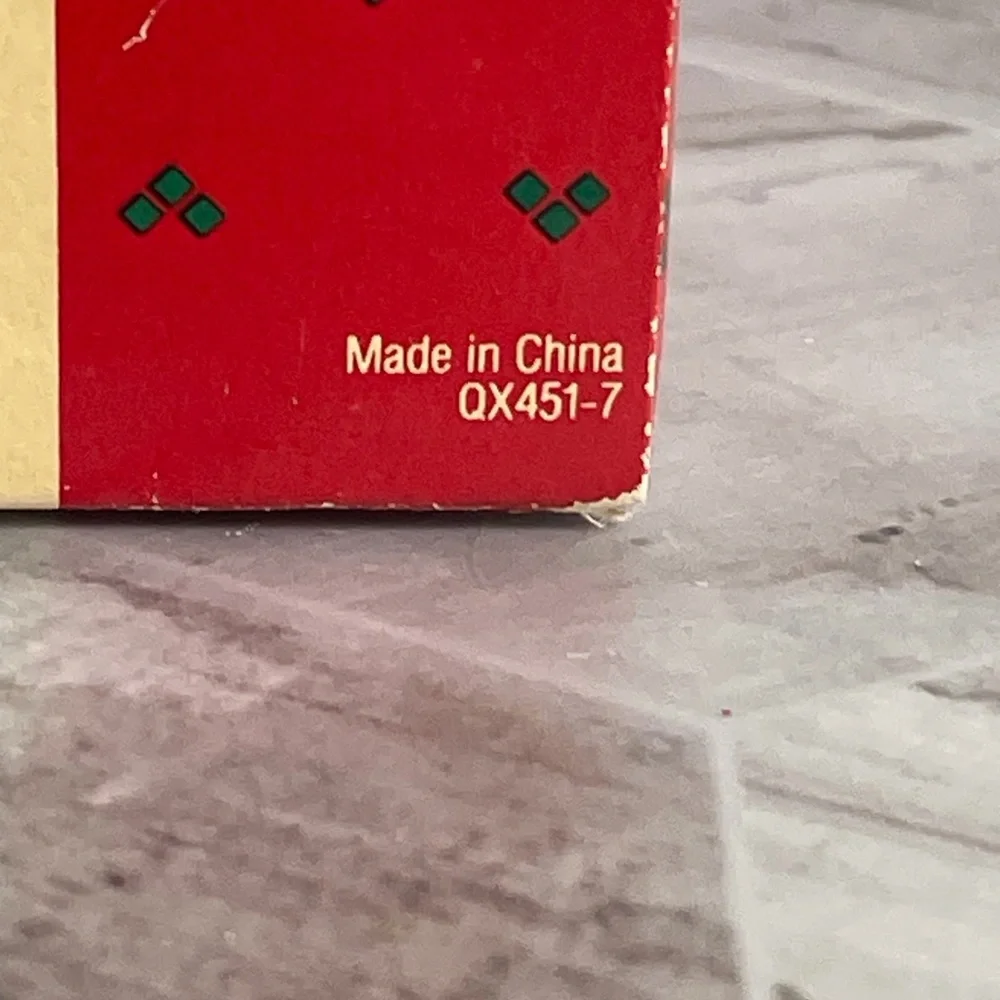 Vintage 1987 Hallmark Keepsake Night Before Christmas Mouse Ornament - Picture 10 of 11